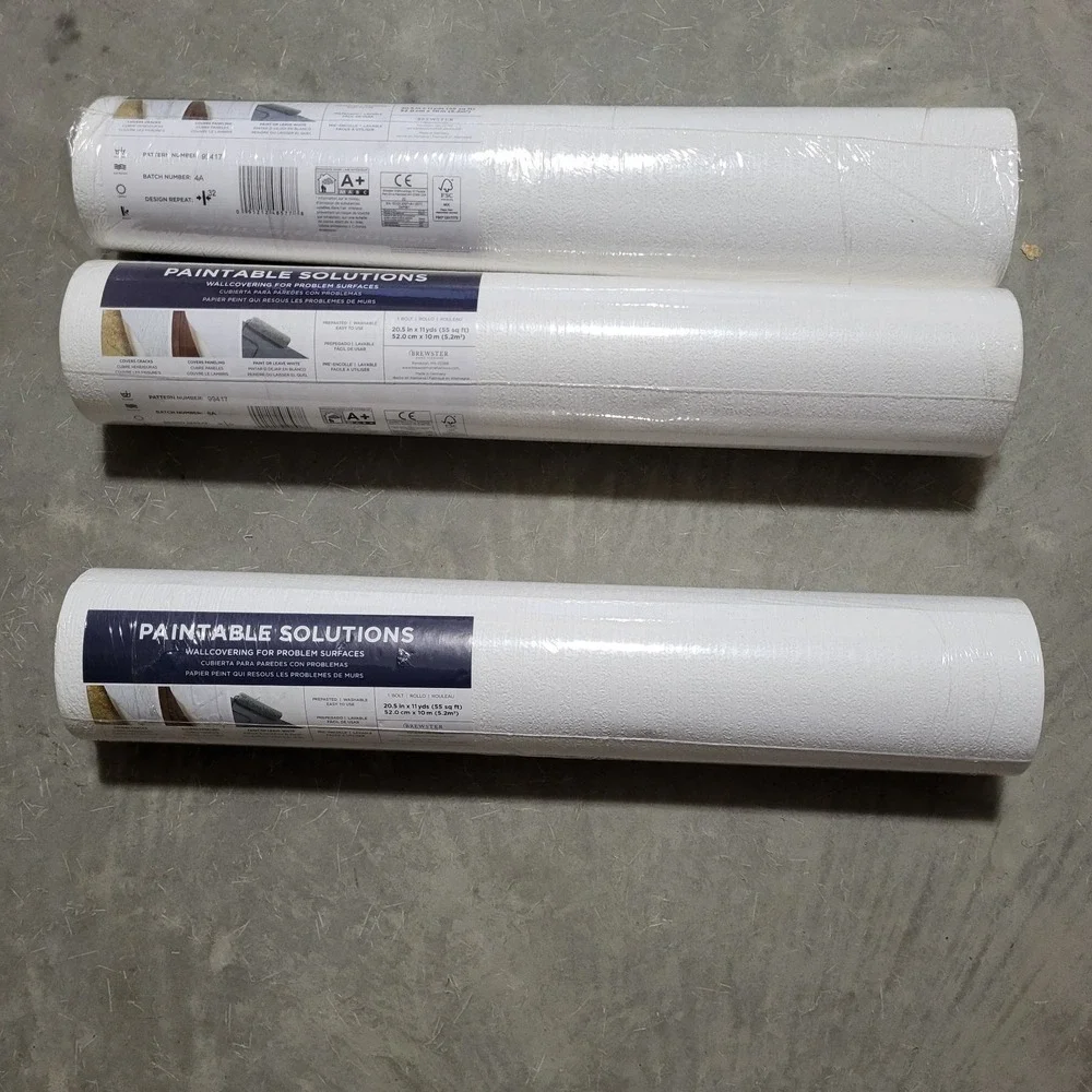 Brewster rolls paintable